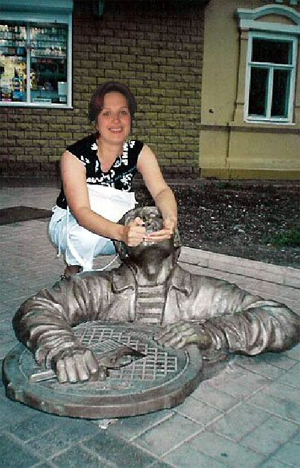 Šaknis, kubas, išvestinėâ€¦
Jau pabodo ir skaičiuot
Tad Jolita Sketerskienė
Nori santechniką vaduot.
