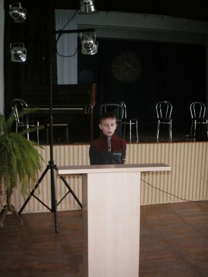 5a klasės mokinys Ovidijus Domkus
