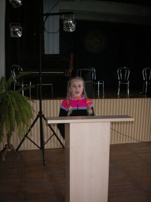 5b klasės mokinė Evelina Gudavičiūtė
