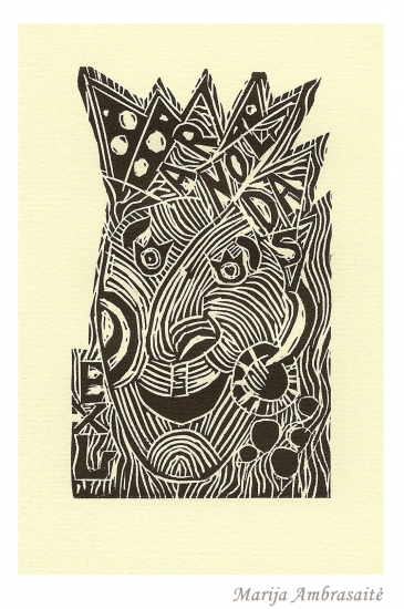 Marija Ambrasaitė
exlibris 2008
